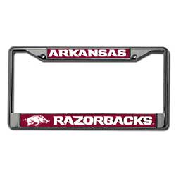 Arkansas Razorbacks License Plate Frame, J12636