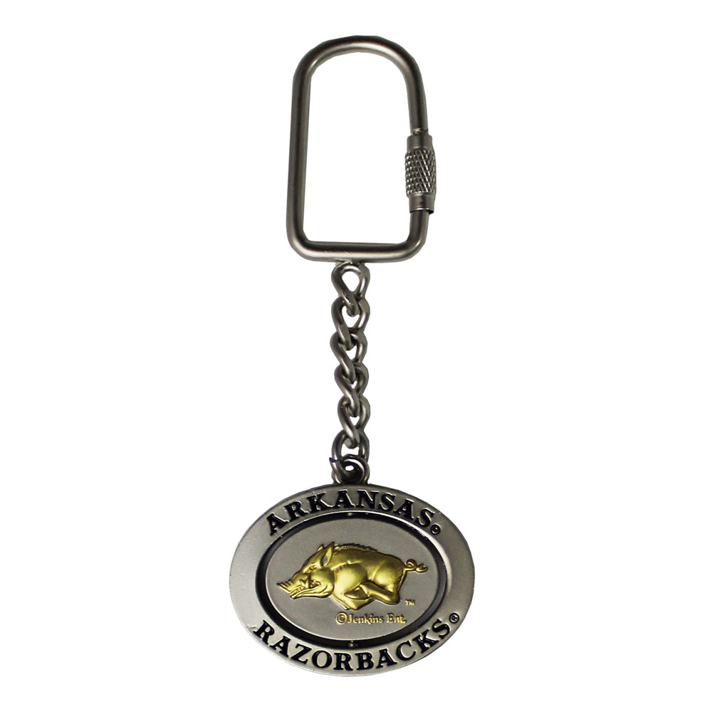 Arkansas Razorbacks Hog Spinner Keychain, J20594