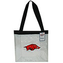 Arkansas Razorbacks Clear Tote Bag, J27461