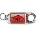 Arkansas Razorbacks Bottle Opener Keychain, J27622