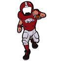 Arkansas Razorbacks Football Player Bottle Opener, J34950