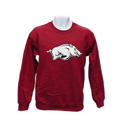 Arkansas Razorbacks Running Hog Sweatshirt (Medium), J96055M