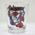 Arkansas Map Shot Glass, JAGA6127