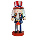 Chubby Uncle Sam Nutcracker, JRI95230