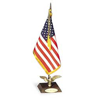 US flag desk sets (Ambassador Set), KAMBAA12