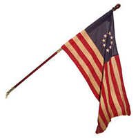 Vintage Series Betsy Ross Flag Kit, KBETS2124V