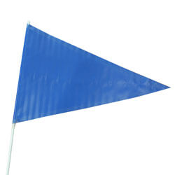 Blue Bicycle Safety Flag Kit, KBIKE25