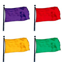 Beach Warning Flag Kit, FBPP0000013932