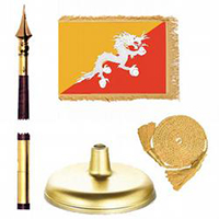 Kingdom of Bhutan Premium Flag Kit