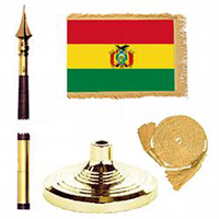 Bolivia Government Standard Flag Kit