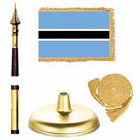 Republic of Botswana Premium Flag Kit
