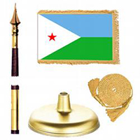 Republic of Djibouti Premium Flag Kit