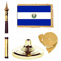 El Salvador Government Standard Flag Kit