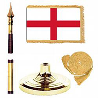 St. George Cross of England Standard Flag Kit