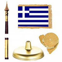 Greece (Hellinic Republic) Premium Flag Kit