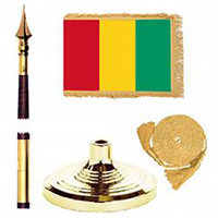 Republic of Guinea-Bissau Standard Flag Kit,KFGUINB46S