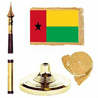 Republic of Guinea-Bissau Standard Flag Kit,KFGUINB35S