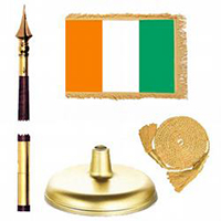Ivory Coast (Côte d'Ivore) Premium Flag Kit