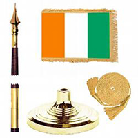 Ivory Coast (Côte d'Ivore) Standard Flag Kit