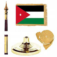 Hashemite Kingdom of Jordan Standard Flag Kit