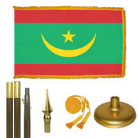 The Islamic Republic of Mauritania Premium Flag Kit
