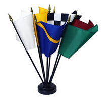 Auto Racing Miniature Flag Kit, KFRAC46
