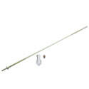 Pole with Tangle-free Ball Bearing Bracket, KPOLE6F45W