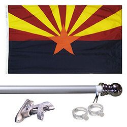 Arizona Tangle Free Flagpole Set, FBPP0000013401