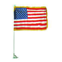 U.S. Auto Fender Flag Kit with Eagle Ornament & Claw Bracket, KUS1218AUTOBE