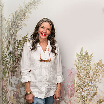 Kerry McCoy in the FlagandBanner.com offices