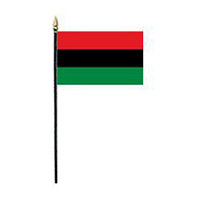Pan-African Economy Polyester Miniature Flag (12 in. x 18 in.), MAFRO1218P