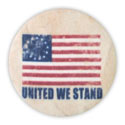 United We Stand Fabric Button Magnet, MAG329089
