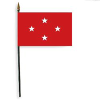 Marine Corps General Miniature Flag, MAMARI46GEN