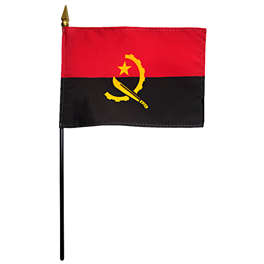 Angola Miniature Flag, MANGO46