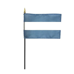 Argentina Civil Miniature Flag, MARGE46