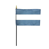 Argentina Civil Miniature Flag, MARGE46