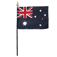 Rayon Australia Miniature Flag