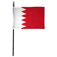 Bahrain Miniature Flag, MBAHR46