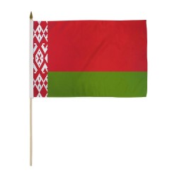 Belarus Miniature Economy Polyester Flag (12 in. x 18 in.), MBELA1218P