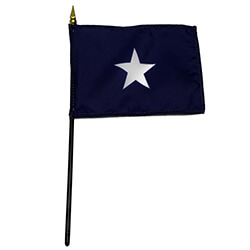 Bonnie Blue Miniature Flag, MBONN46