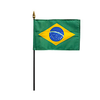 Brazil Miniature Flag