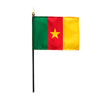 Cameroon Miniature Flag, MCAME46