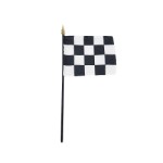 Checkered End of Race Miniature Flag, MCHEC46