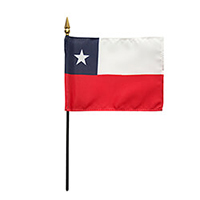Chile Miniature Flag