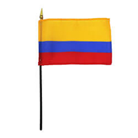 Colombia Miniature Flag