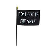 Commodore Perry Miniature Flag, MCOMM46