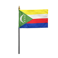 Union of Comoros Miniature Flag, MCOMO46