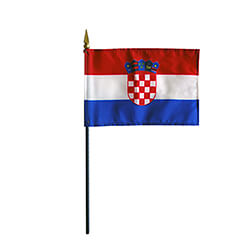 Croatia Miniature Flag, FBPP0000010164