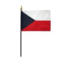 Czech Republic Miniature Flag