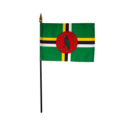 Commonwealth of Dominica Miniature Flag, FBPP0000010138